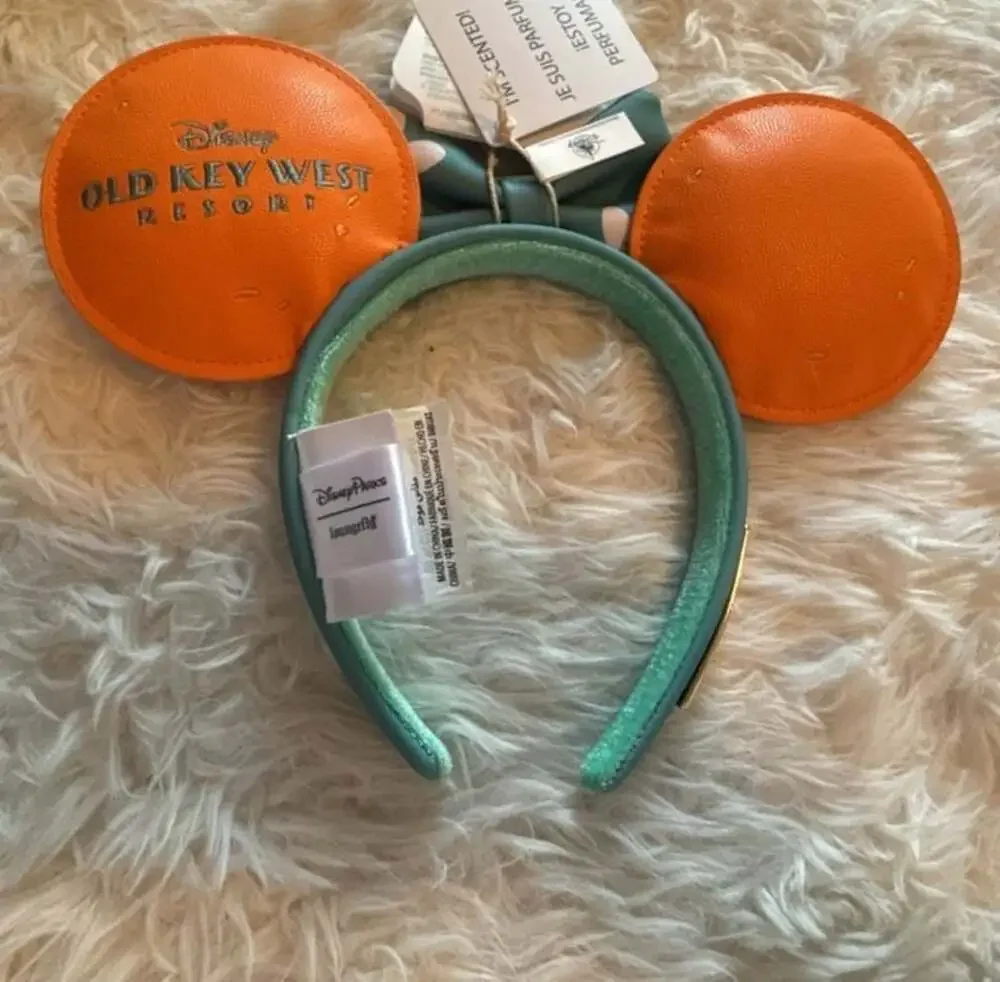 Disney‎ Old Key West Resort Loungefly Scented Minnie Ears Headband